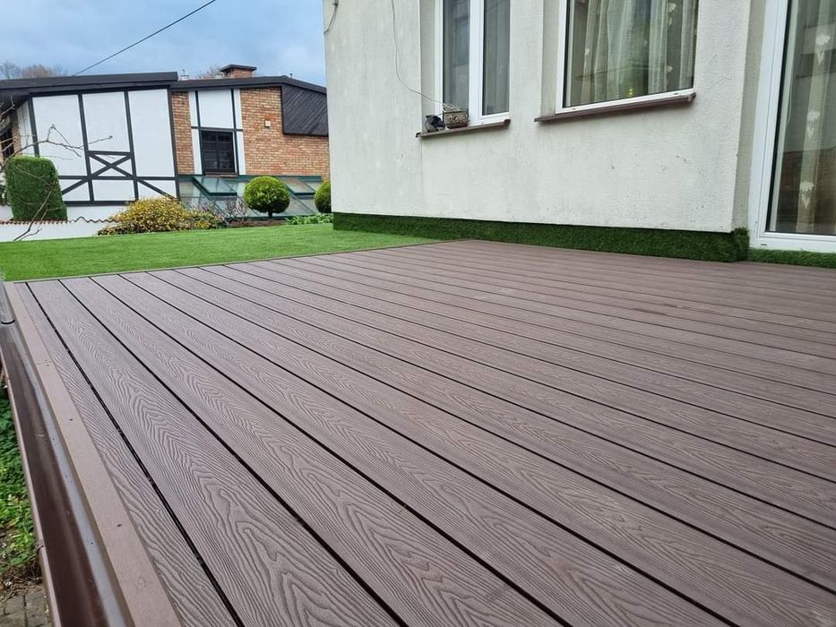 Deska  tarasowa kompozytowa  drewno naturalne Premium 16,50 netto/mb!!