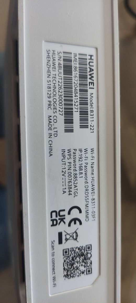 Modem HUAWEI B311-221.