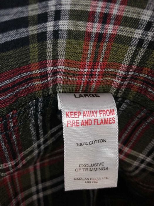 LINCOLN Koszula Męska Sztruksowa L Oryginalna Super Stan Bawełna