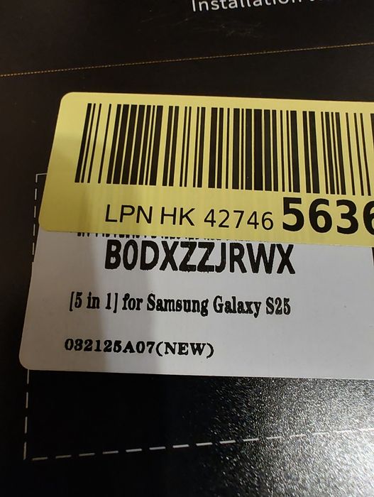 Samsung Galaxy S25 захисний комплект 5в1 для телефона