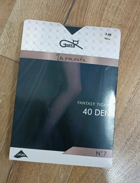 Zestaw Gatta - 2 pary rajstopy 40DEN r.3, koszulka r.S