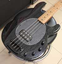 Gitara basowa Sterling by Music Man StingRay 34 Black Ash - nowa!