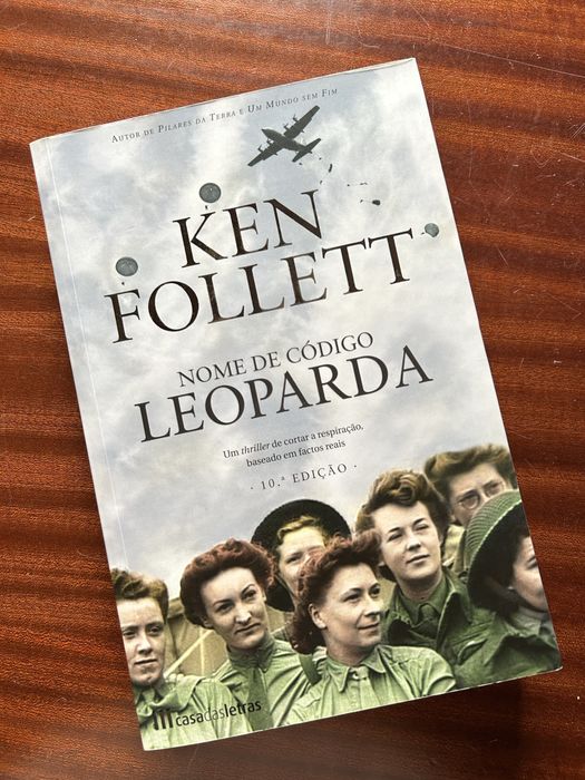 Livro Ken Follet - nome de codigo leoparda