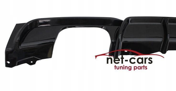 Układ wydechowy + dyfuzor BMW 3 F30 F31 MPerformance czarny połysk