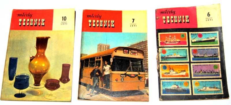 MŁODY TECHNIK

lata 70-te 8 książek