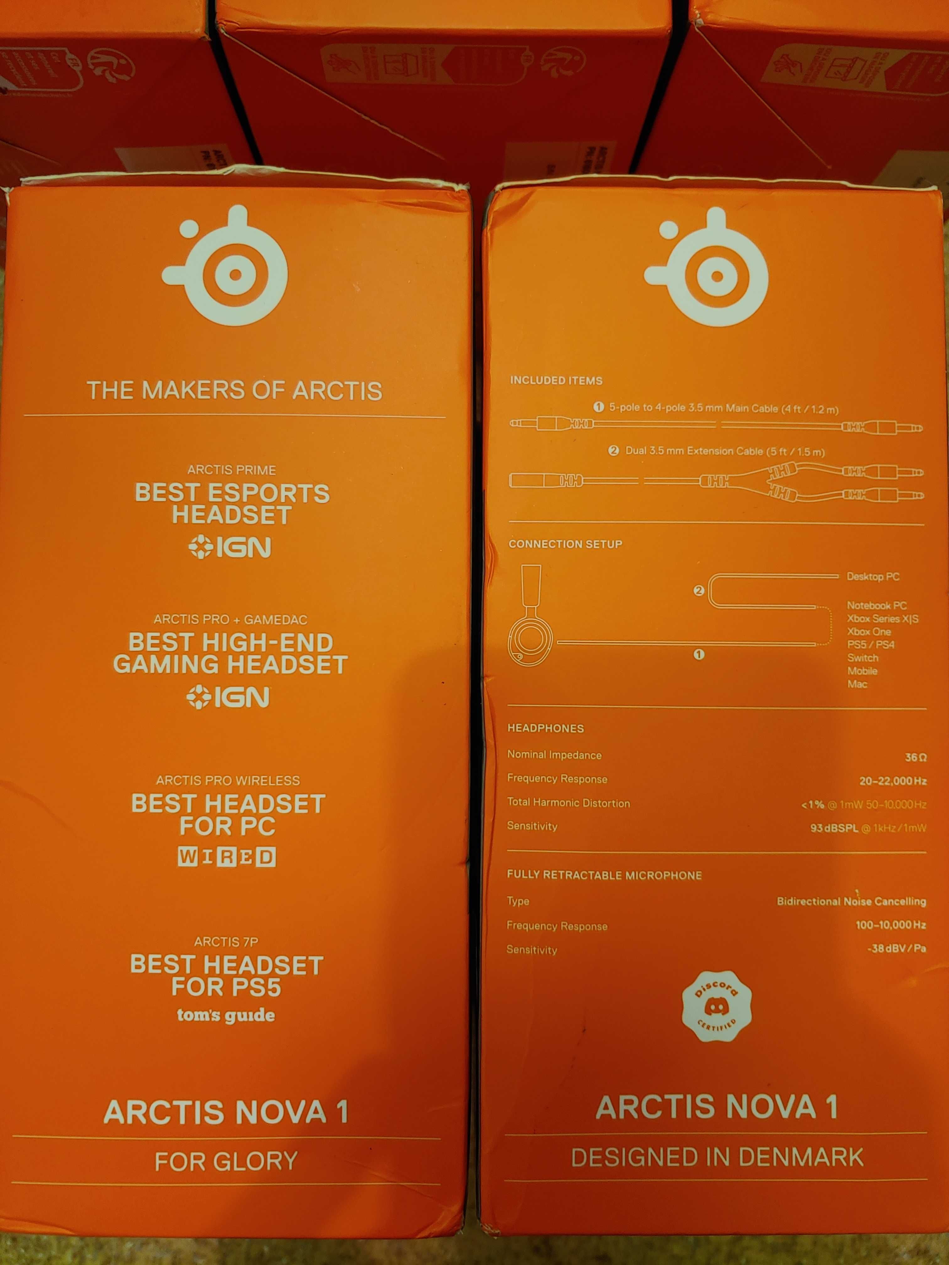Игровые наушники SteelSeries Arctis Nova 1