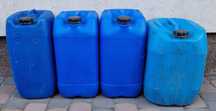 Zbiorniki / kanistry PEHD 4 sztuki po 25 l
