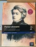 Ponad Słowami 2 - edycja 2024, podręcznik część 1