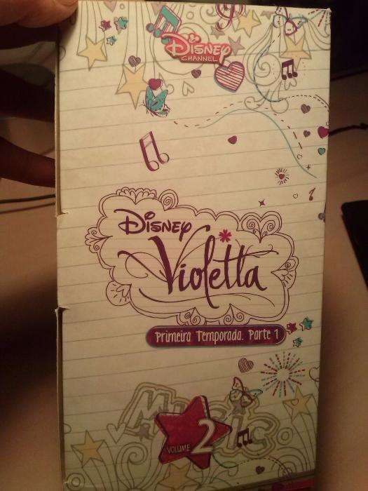 Sete dvd's da Violeta, portes incluídos