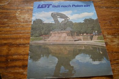Lot broszura informacyjna PRL