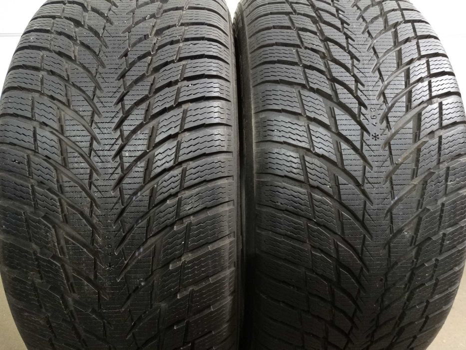 Opony Zimowe 2 Sztuki 225/55/17 Nokian Super Stan Jak Nowe !!!