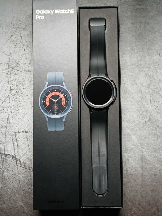 Smartwatch Samsung Galaxy Watch 5 Pro 45mm Preto Titanium