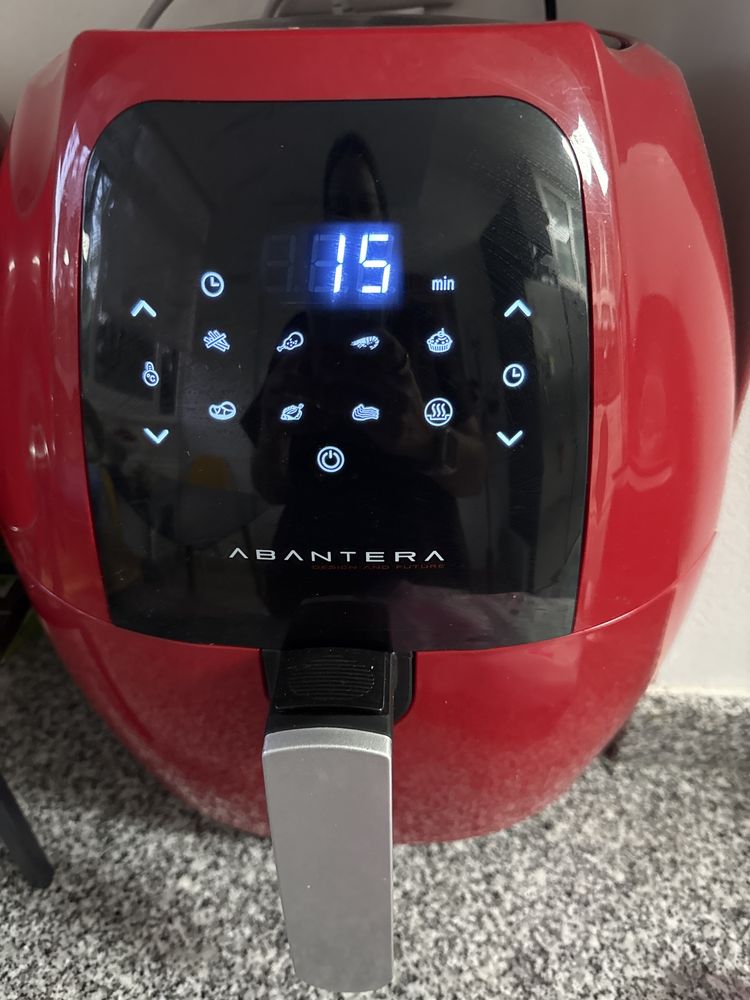 Airfryer Abantera impecável, alta capacidade