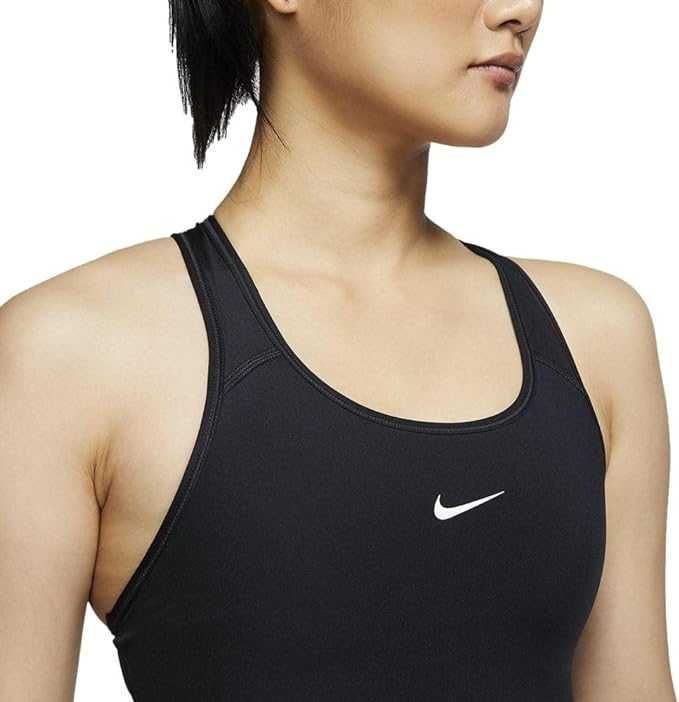 Biustonosz Sportowy z Podkładką Nike Med Pad Bra Czarny Rozmiar XS