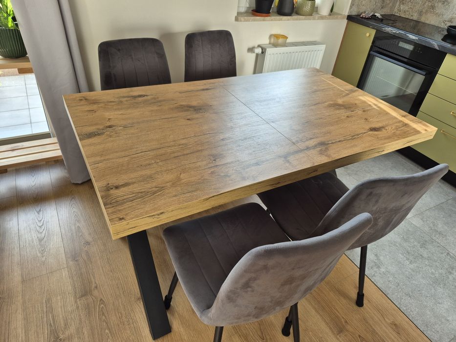 Stół rozkladany 80x140/240cm dąb lancelot