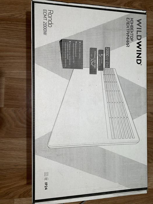 Wildwind rondo ecmt 2000w конвектор електричний