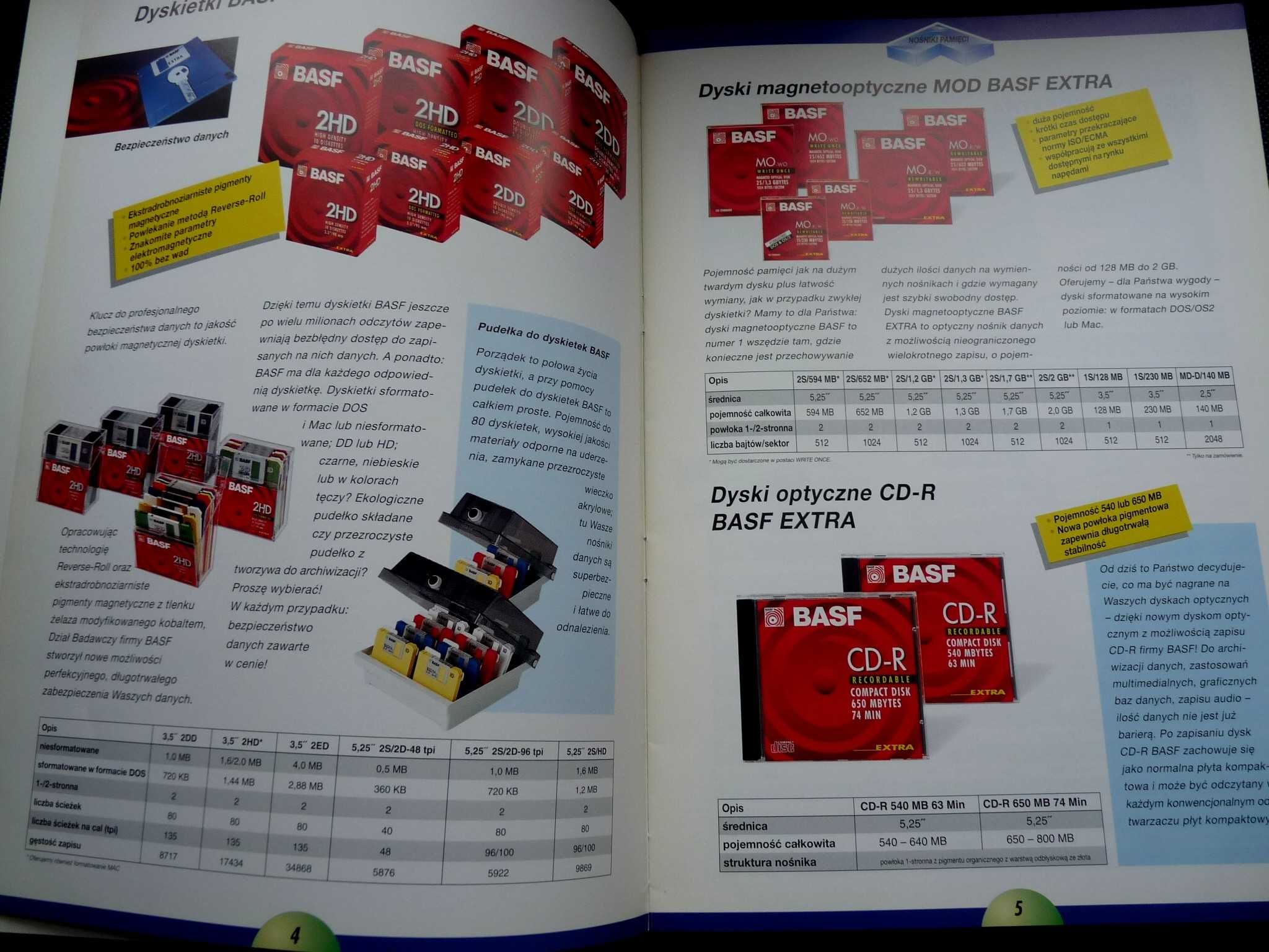 Katalog BASF nośniki danych