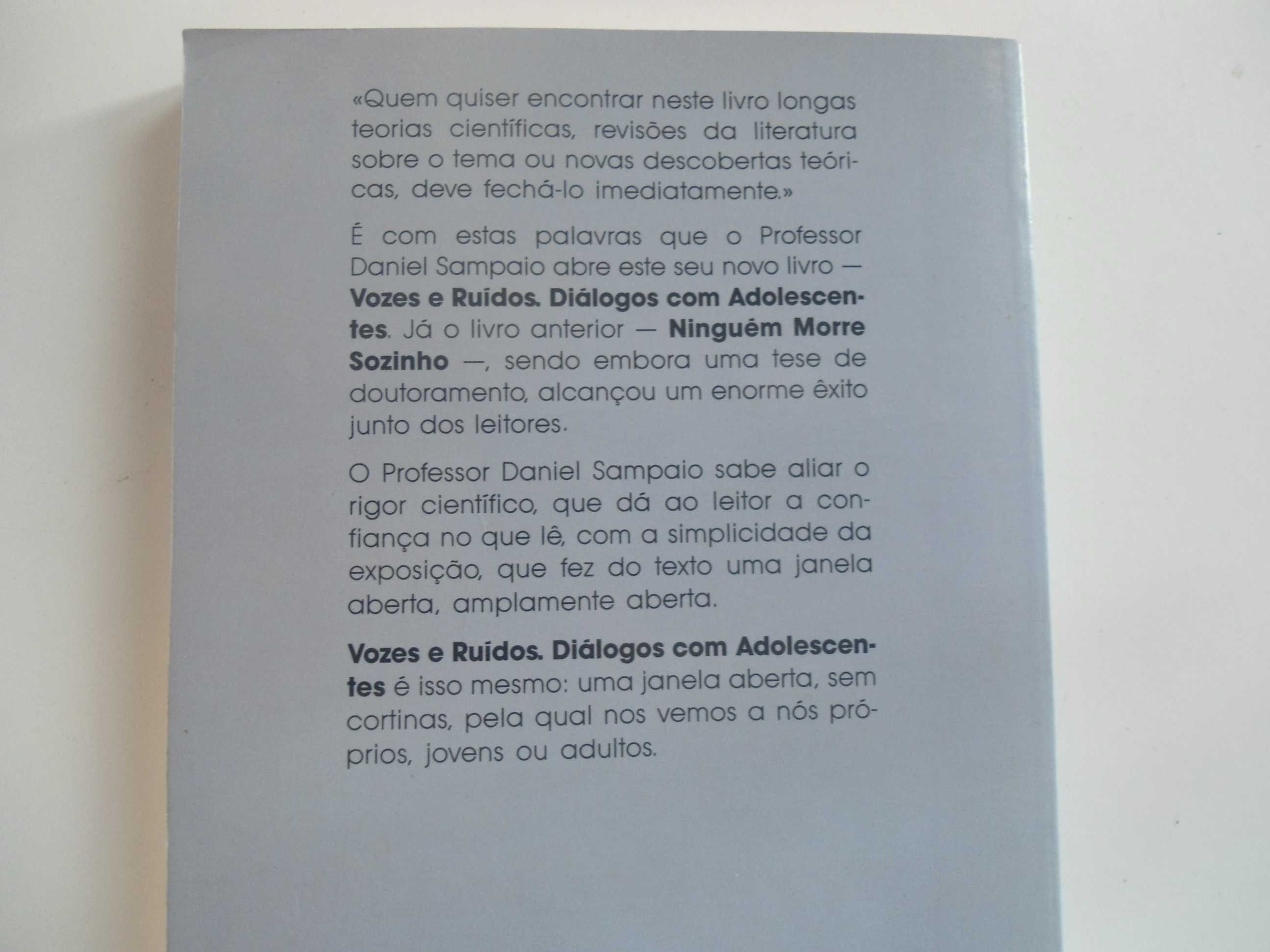 Vozes e Ruídos-Diálogos com adolescentes de Daniel Sampaio