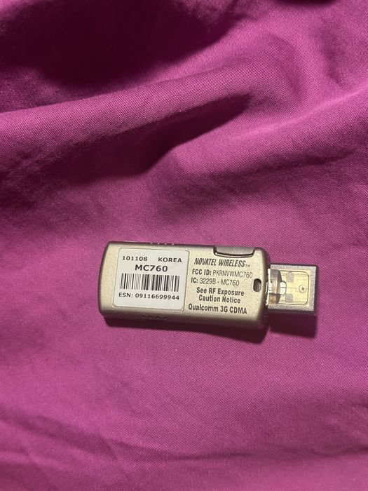 3G USB модем Novatel MC760
