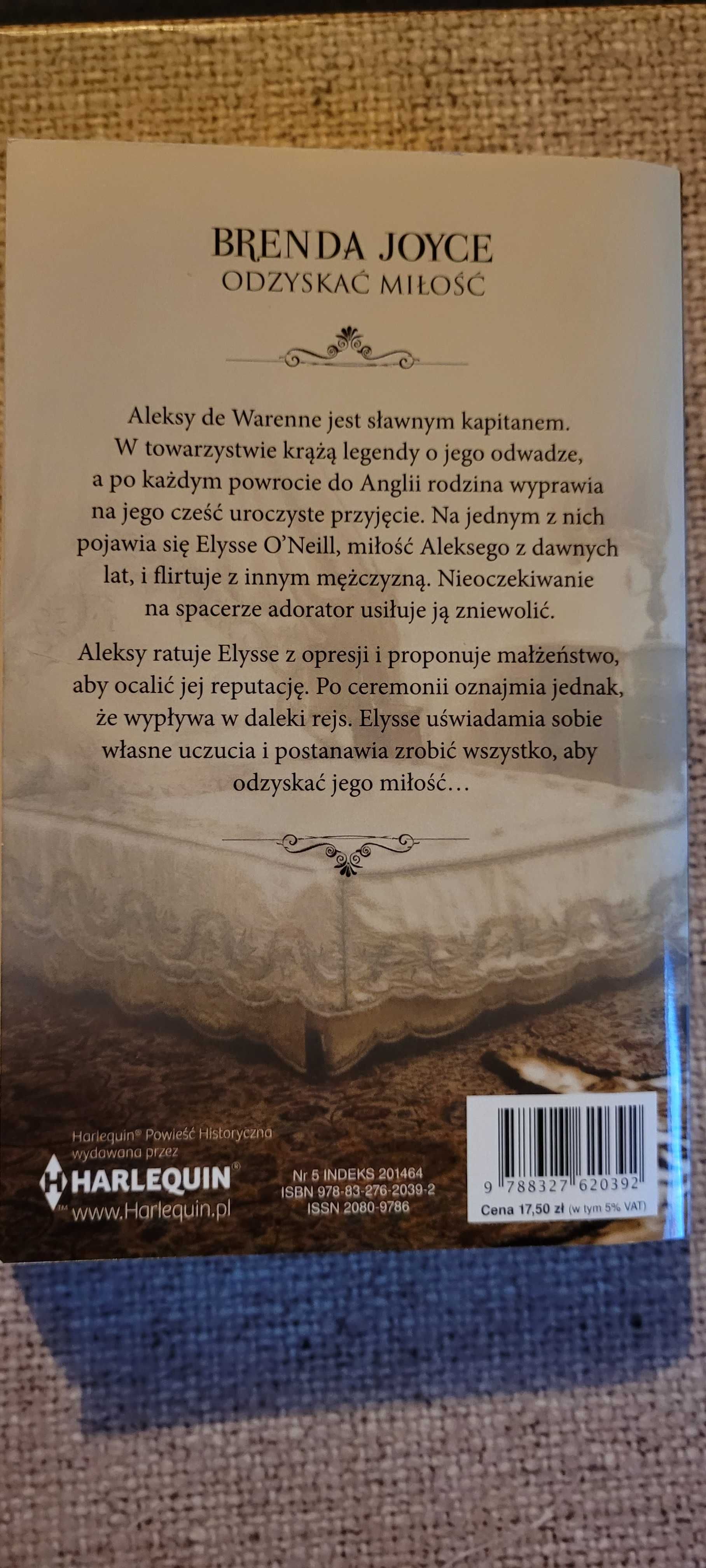 Powiesc historyczna "Odzyskac milosc " Brendy Joyce nr 53