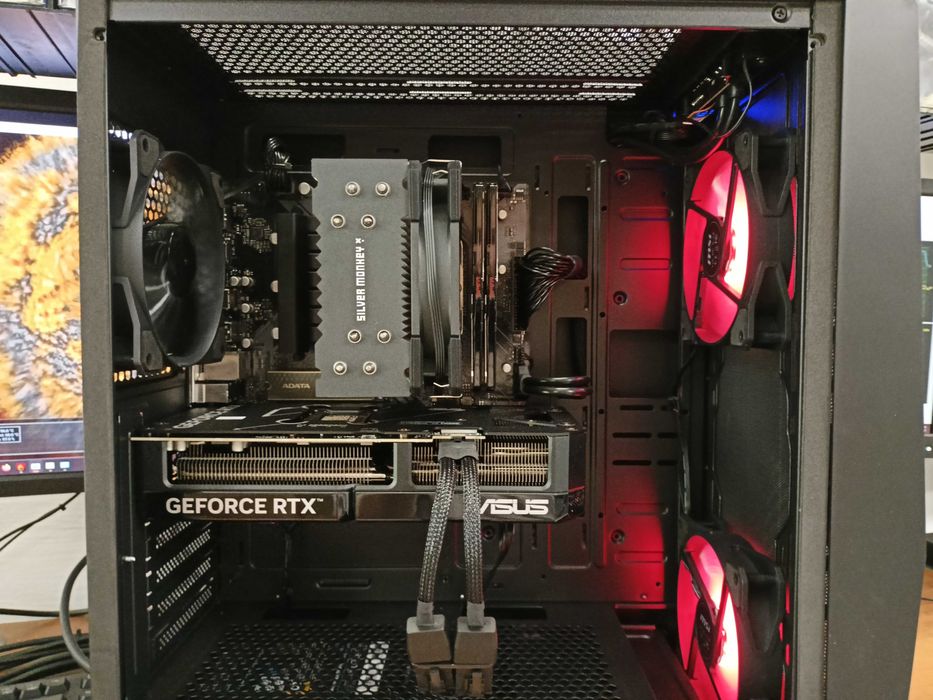Nowy Komputer Gamingowy Ryzen 8700f 32GB 1TB SSD NVIDIA RTX 5070 W11