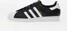Adidas 43 1/3 Buty Męskie SuperstarCzarne Skórzane Sneakersy T116