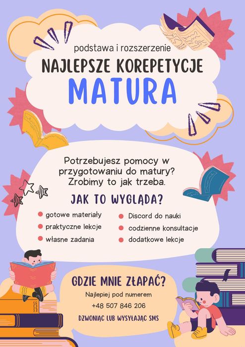 Korepetycje matematyka | matura podstawa rozszerzenie | zajęcia próbne