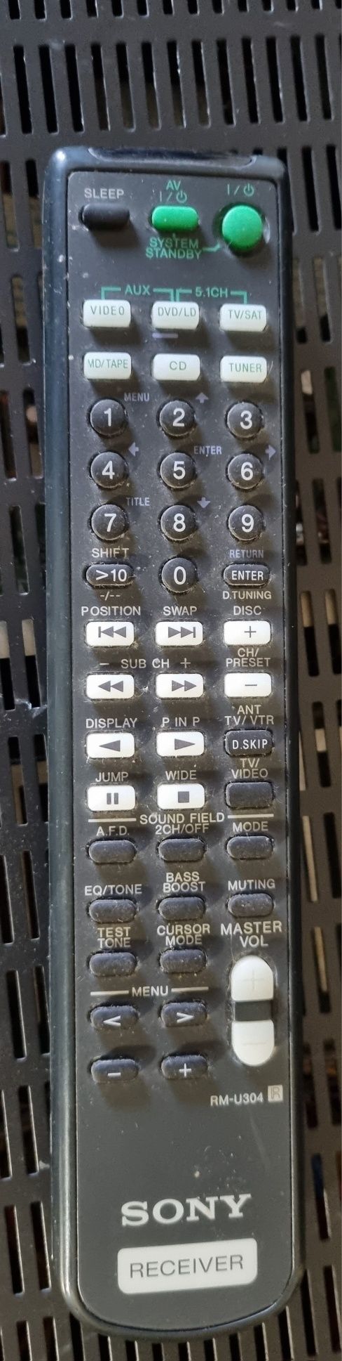 Mocny Amplituner SONY STR-DB840 z pilotem