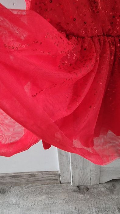 Sukienka tiulowa świąteczna