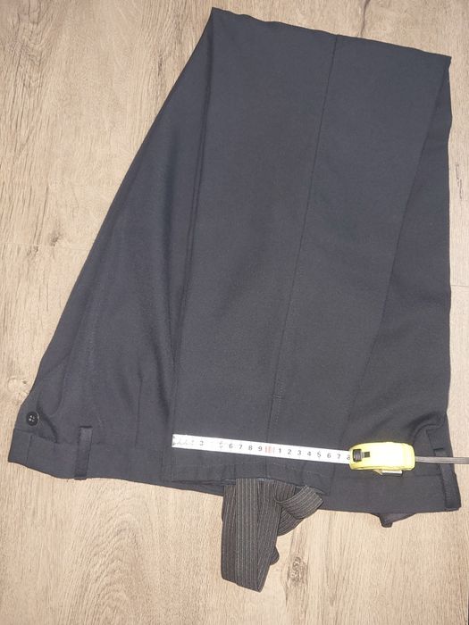 Spodnie reprezentacyjne gabardyna policja  czarne jak nowe