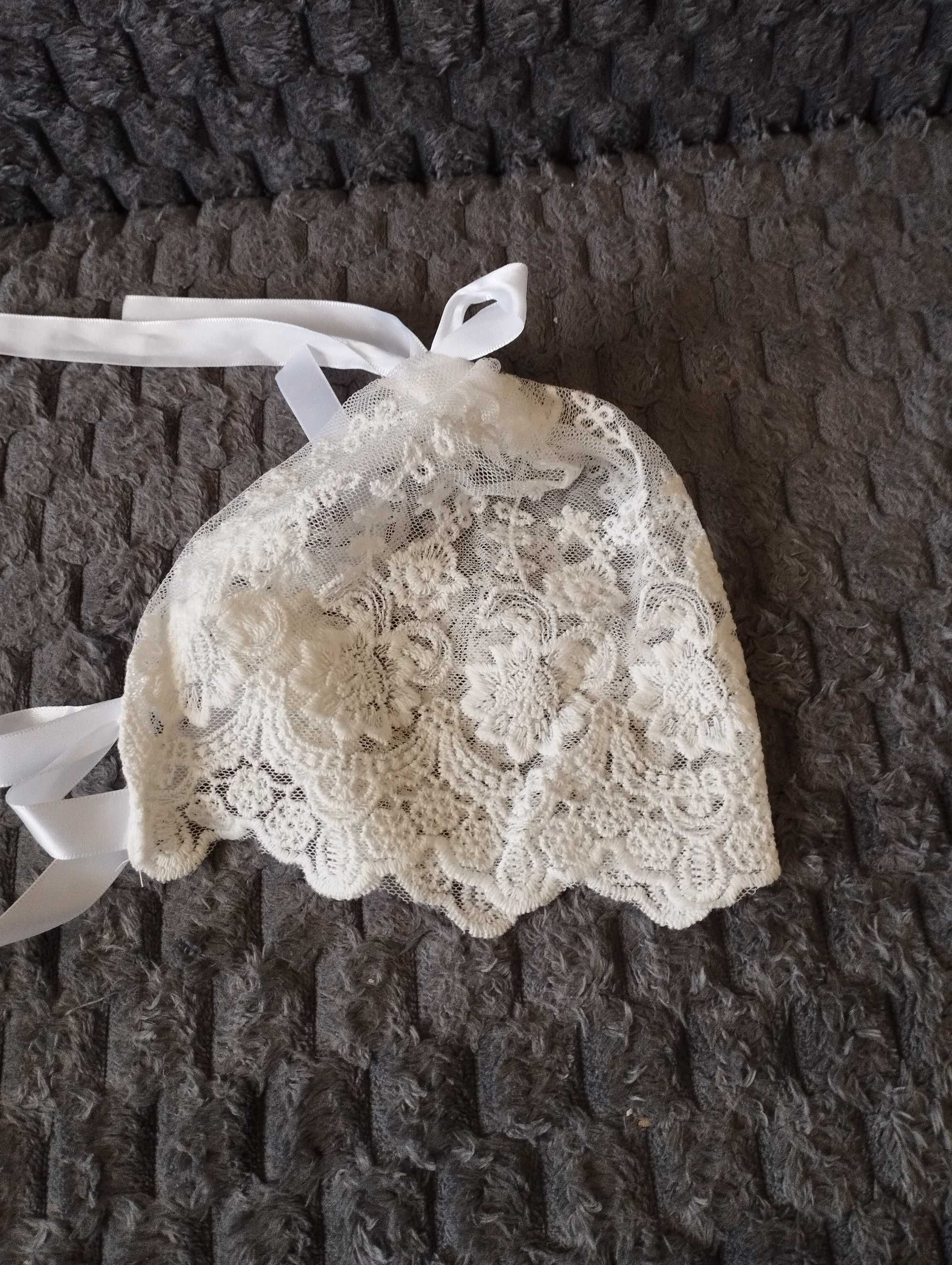 Czapeczka koronkowa plus opaski pinup
