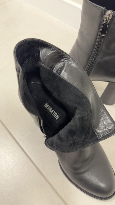 Ботильйони натуральна шкіра 38р