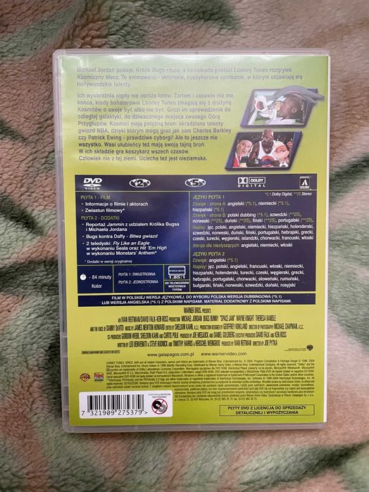 Kosmiczny Mecz dwie płyty DVD