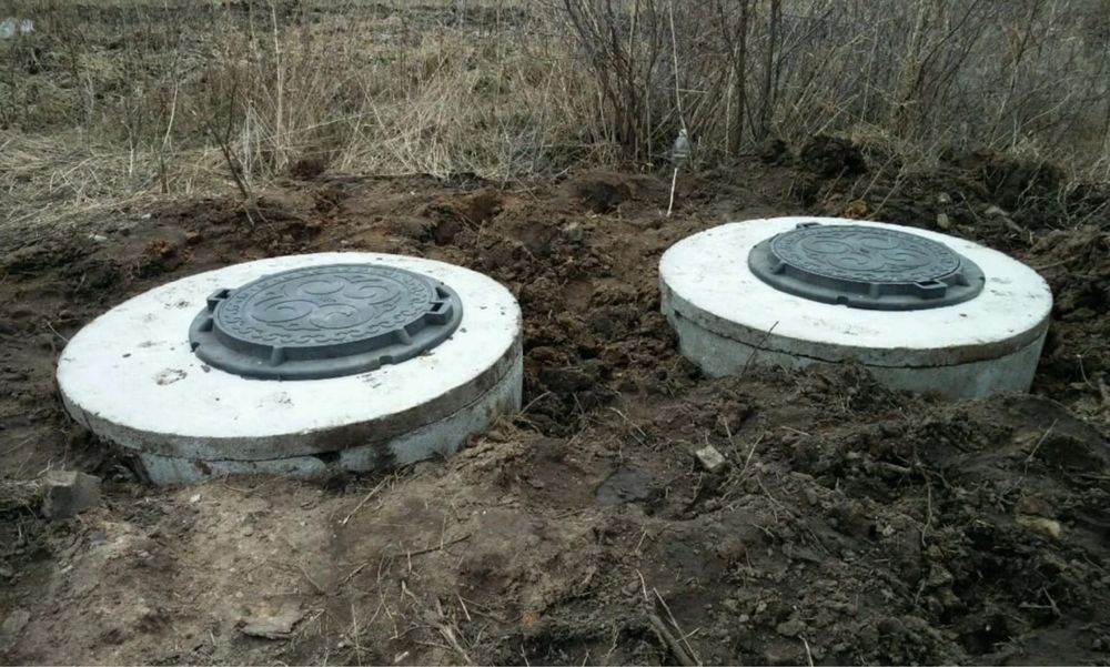 Каналізація септик з бетонних кілець доставка копка 12/14/19 м3