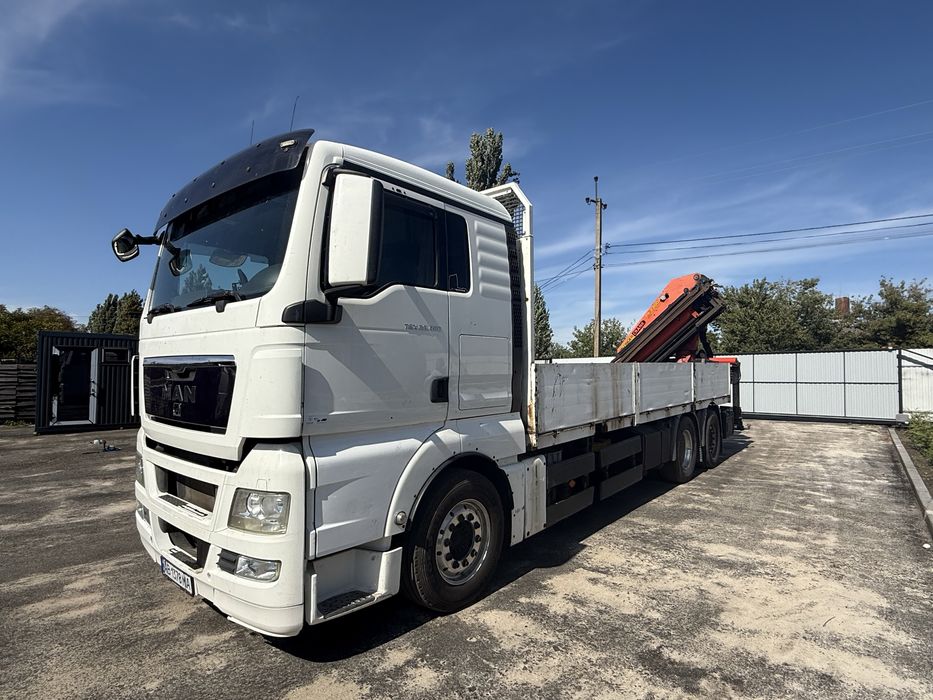 Продам Man з краном Palfinger 23002
