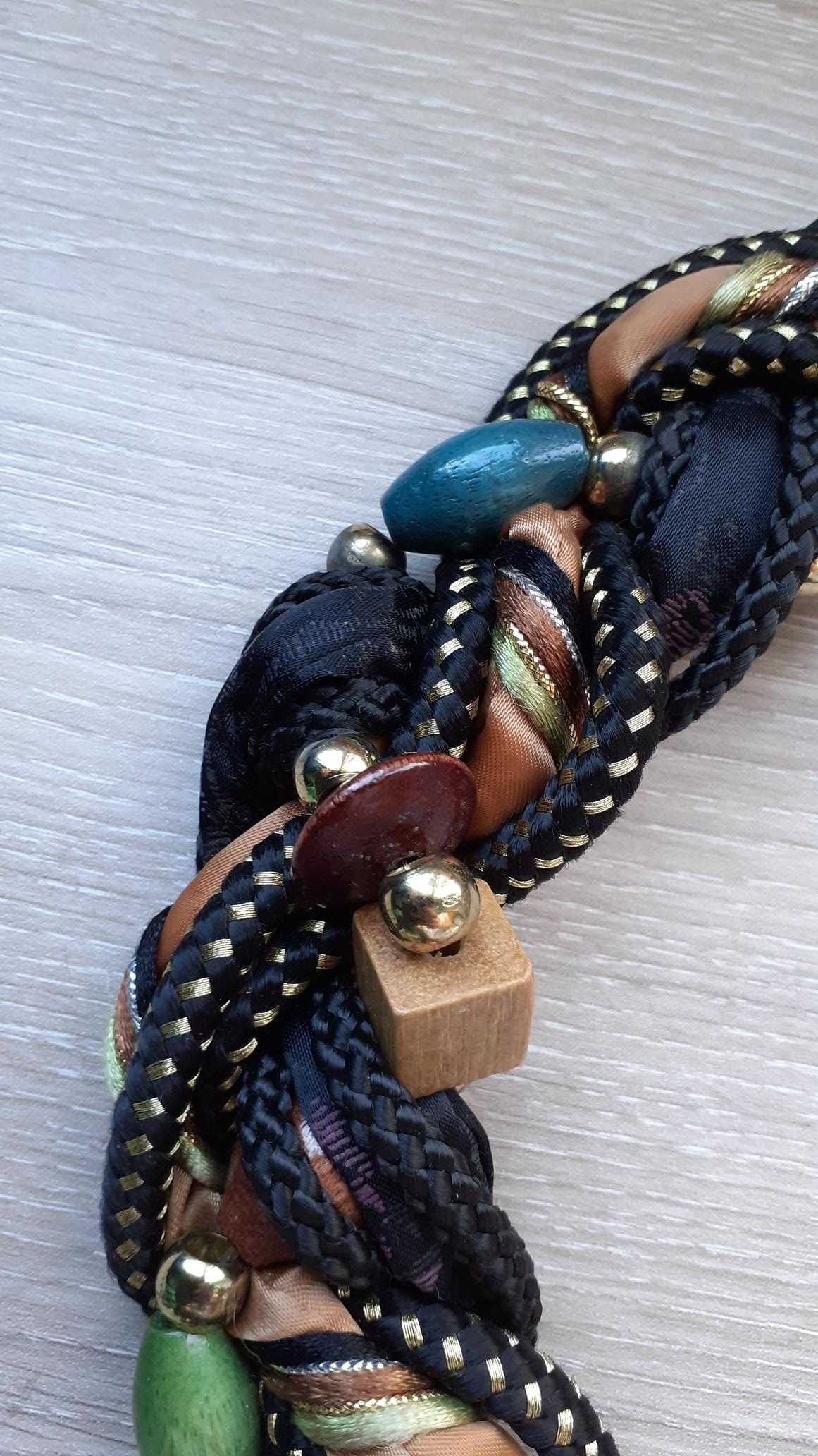 Cinto de senhora trançado artesnal
