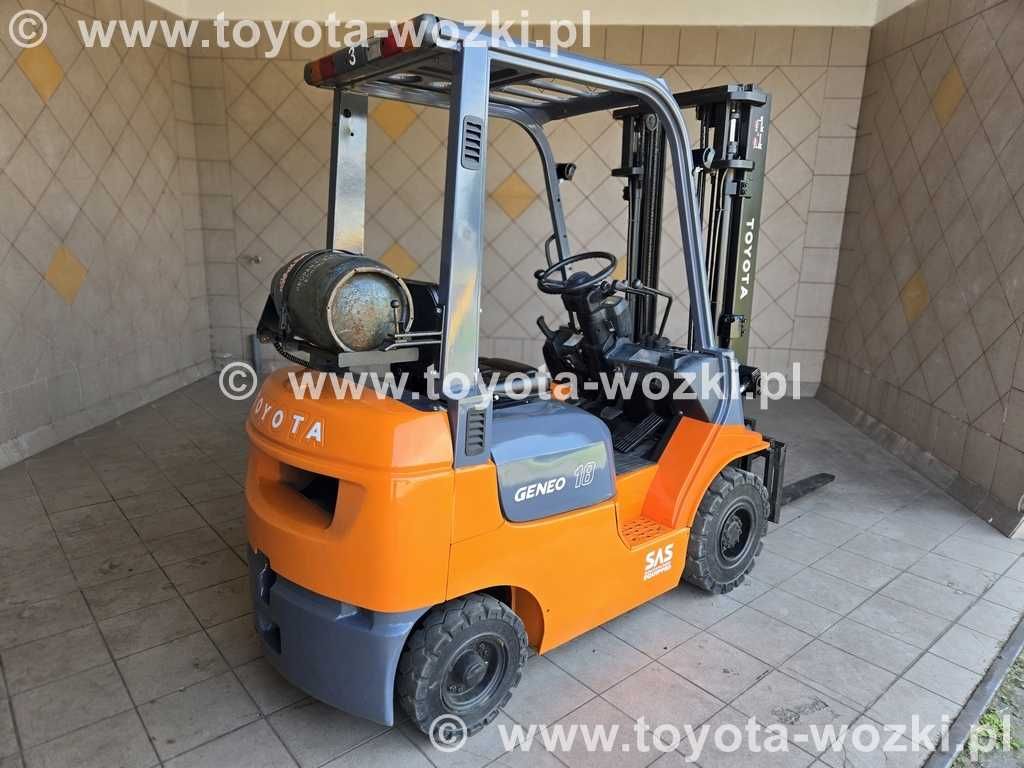 Wózek Widłowy TOYOTA 7FG18 Drive in TOYOTA 7FGF18 przesuw widlak LINDE