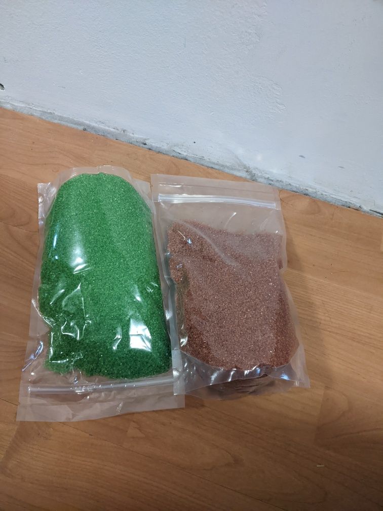 Kolorowy cukier smakowy do waty cukrowej 2kg cola jablko 2x 1kg