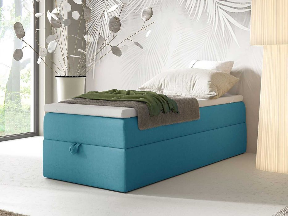 Łóżko KONTYNENTALNE SINGIEL bez wezgłowia 70x200 80x200 90x200 100x200