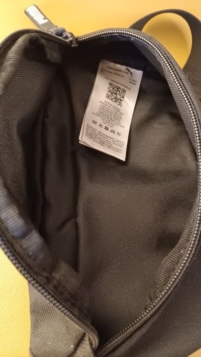 Bolsa de cintura preta Puma