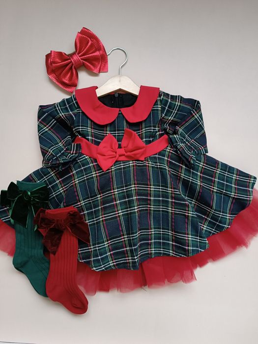 Святкова новорічна сукня плаття для дівчинки 80,90