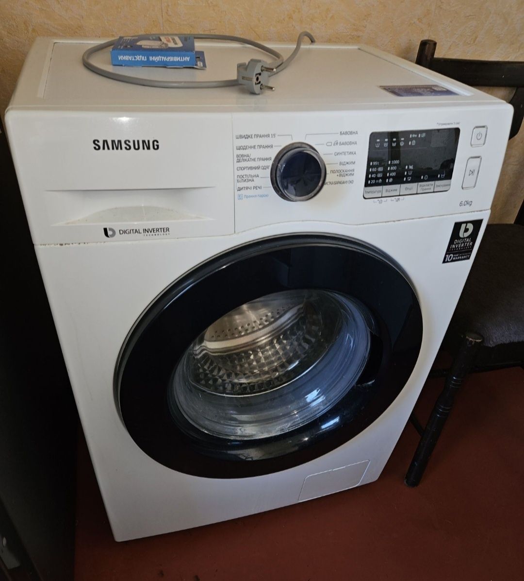 Стиральная машина Samsung WW60J30G03W