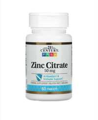 Zinc Citrate, цитрат цинку, 50 мг, 60 таблеток