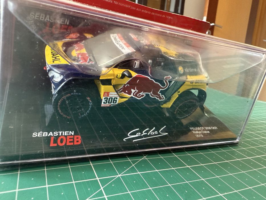 Miniaturas 1/43 coleção Sebastien Loeb