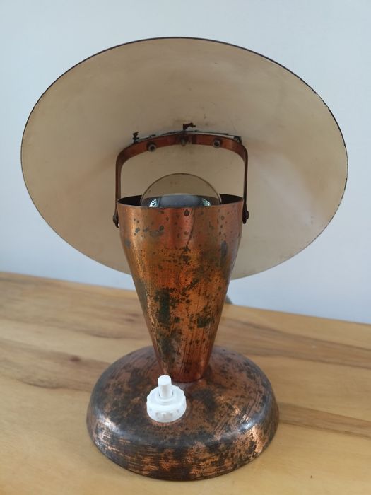 Stara lampka nocna, grzybek / Napako, Elektrosvit, Josef Hurka, antyk