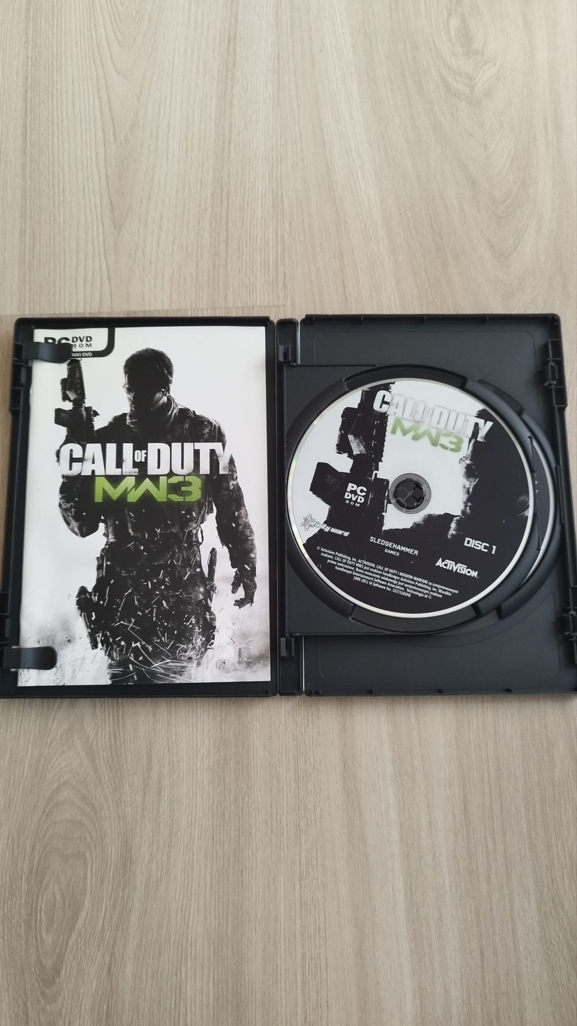 Pudełko kolekcjonerskie gry Call of Duty MW 3