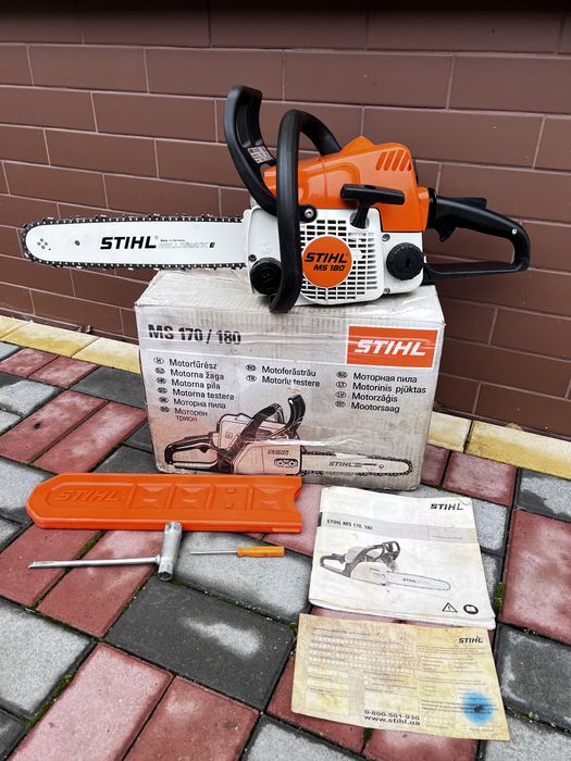 Бензопила Stihl ms 180. Штіль 180. Штиль 180. Пилка.