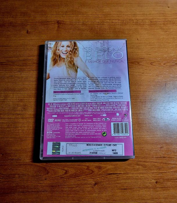 SEXO E A CIDADE - Versão Alargada 145min /Edição Especial 2dvds/EXTRAS