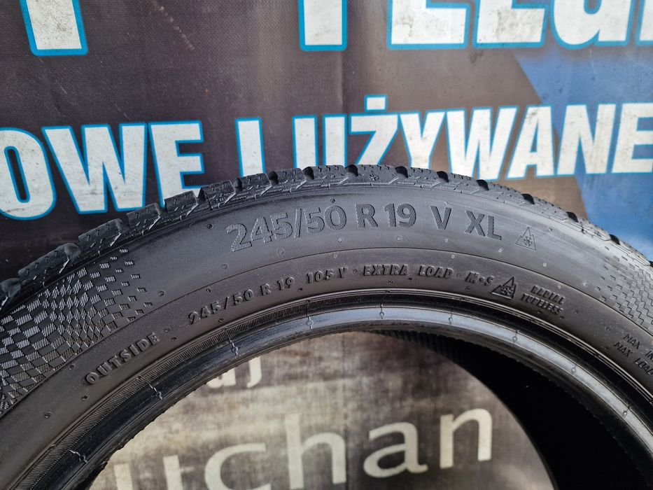 Opony zimowe 245/50/19 Continental Ranflat Para 6.3mm 2023rok