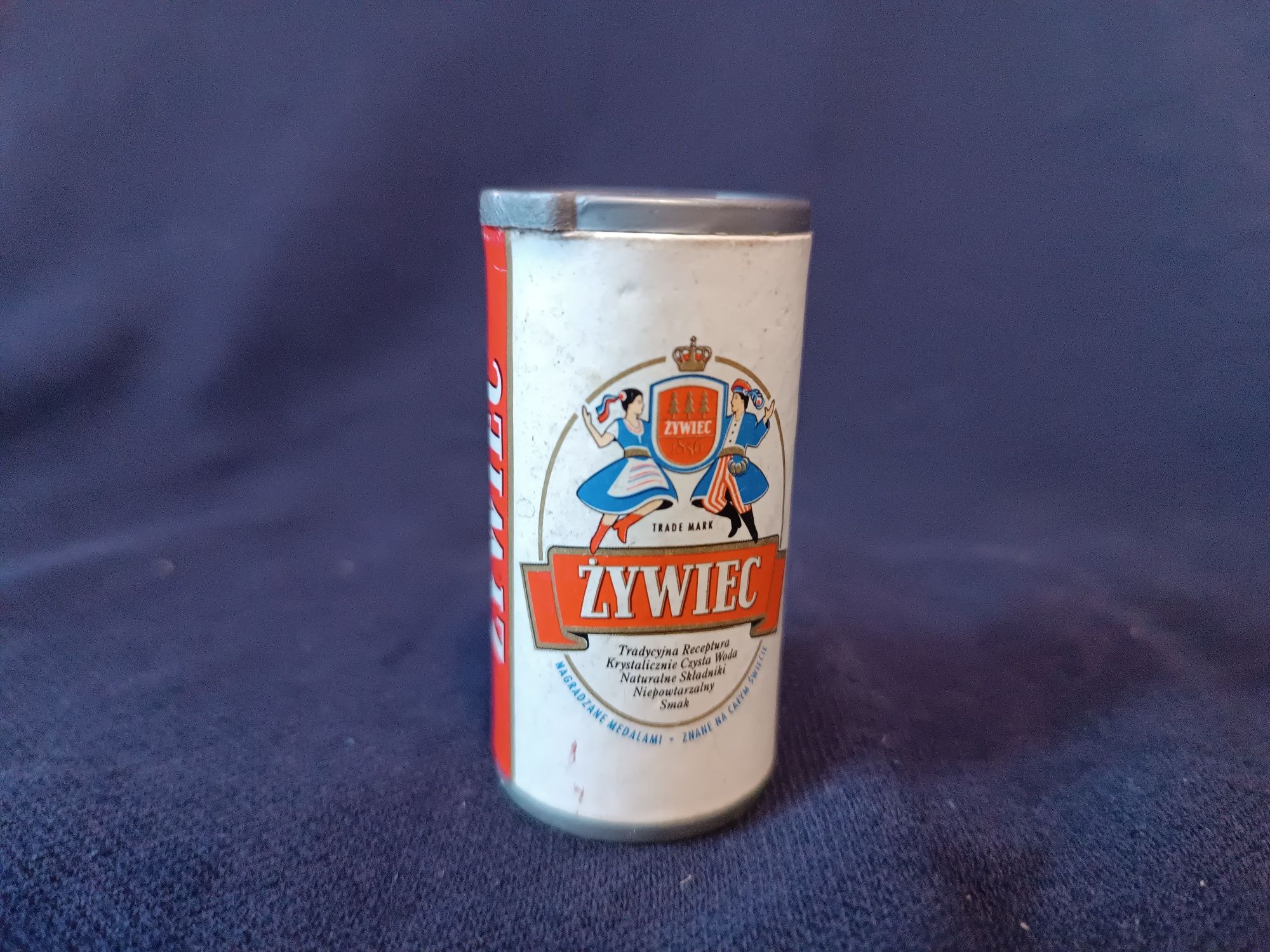 Pojemnik na zapałki reklama piwa Żywiec